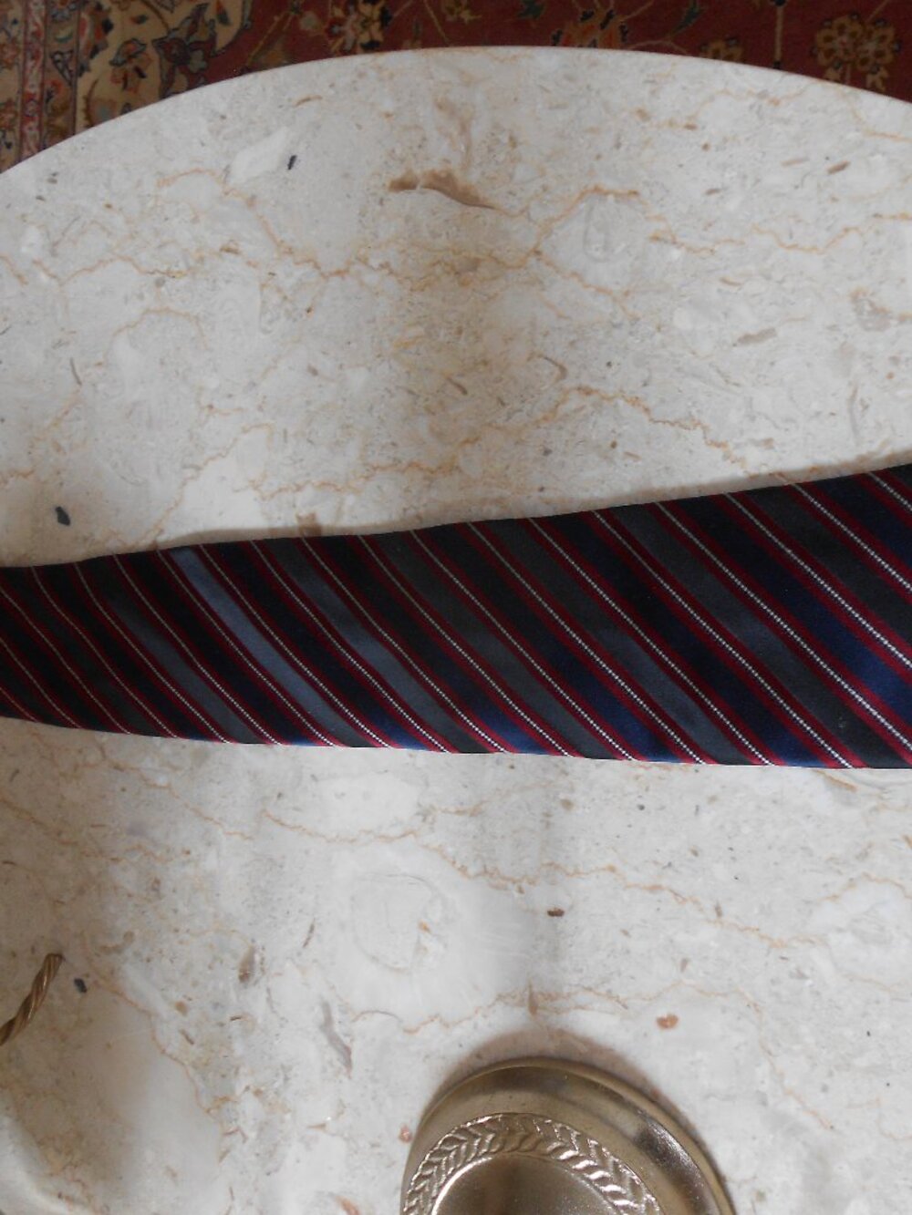 New Men's necktie Brioni authentic Italian silk (no tags, but not used)